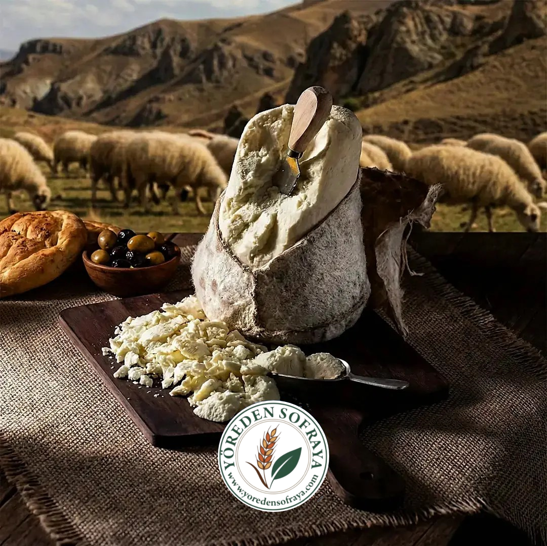 Erzincan Deri Tulum Peyniri